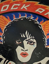 Kiss Rock and Roll Over RCA Vinyl Record Album with Blue Tear Drop Error