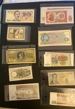 15 CRISP UNC MIXED LOT DIFFERENT WORLD PAPER MONEY BANKNOTES CURRENCY FOREIGN