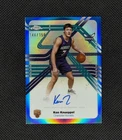 Kon Knueppel 2025 Topps Chrome Rookie On Card Auto /150 Blue Next Stop Hornets