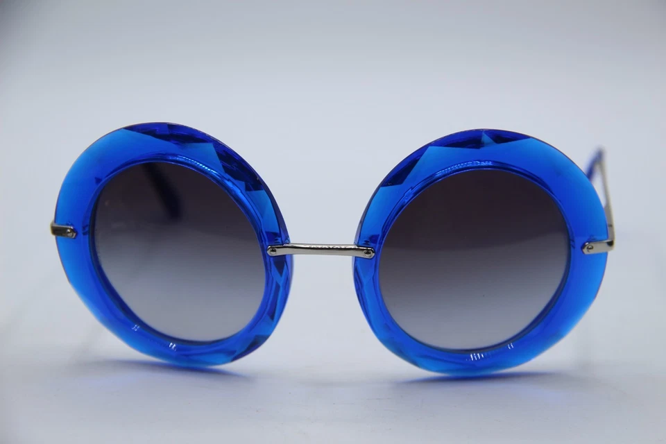 NUEVAS GAFAS DOLCE & GABBANA DG 6105 3009/19 AZUL PLATA MONTURAS AUTÉNTICAS 50-27 Foto 2 de 4