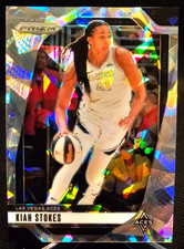 Kiah Stokes 2024 Panini Prizm Ice Prizm #122 Aces