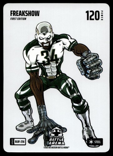 2025 Bo Jackson Battle Arena 1st Edition BLIZZARD Steel Freakshow #BLBF-256 C16