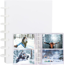 Photo Album 4X6 Photos, 80 Pockets Hard Cover Small Mini Capacity Pictures Album