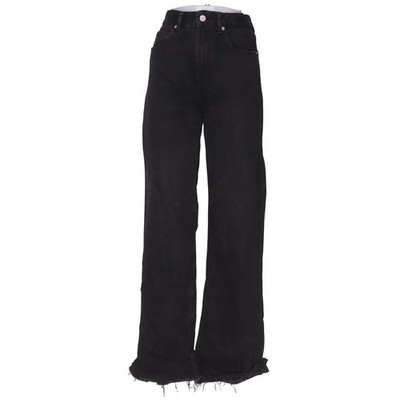 Zara, Jeans, Größe: 36, Schwarz, Baumwolle/Lyocell, Einfarbig, Denim, Damen #wNg