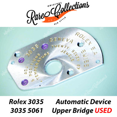 GEBRAUCHT Gebraucht Rolex 3035 5061 Automatic Device Upper Bridge Ponte
