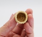 Mini Tohono O'odham Basket Cylinder Papago 1" W Ticked Rim LZMB17 — photo 5