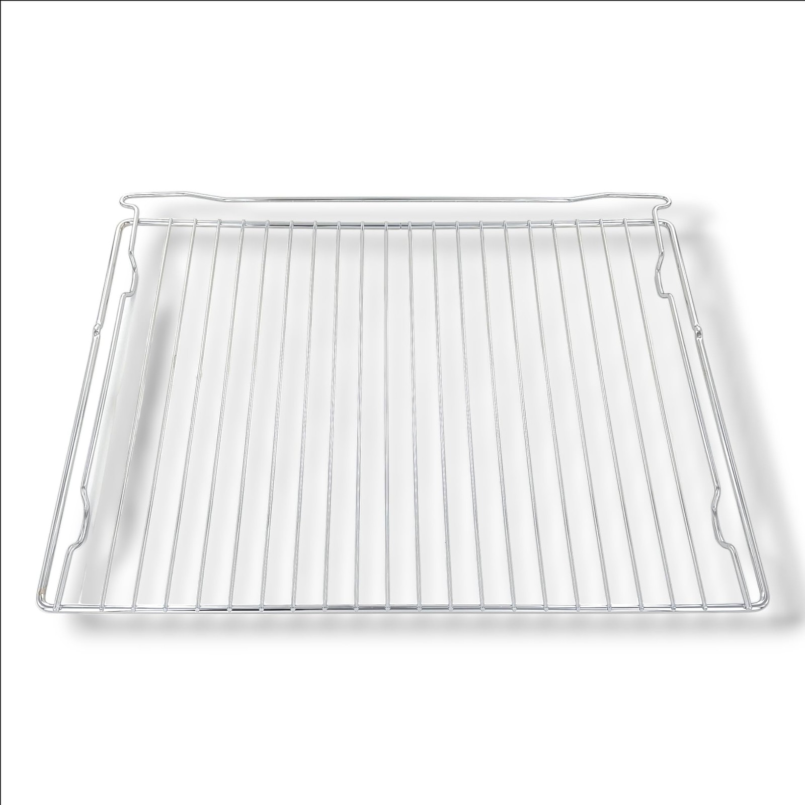 Grille de cuisson 455x360mm en acier chromé pour une chaleur homogène
