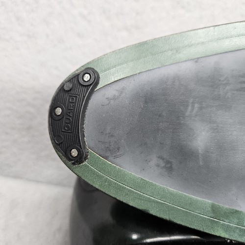 Scarpe eleganti Oxford Zara uomo pelle verde punta a cappuccio taglia EUR 45/US 11-11,5 - Foto 10 di 13