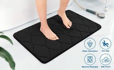 Yafa Home Fashion 1pc:17" X 24" Bath Rug, Memory Foam; Machine Washable, Water A