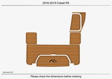 2015 Cobalt R5 Surf Swim Platform Pad Boat EV...