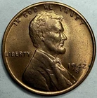 1942 S - Uncirculated Lincoln Wheat Cent - Exact Coin Imaged #LWC1498