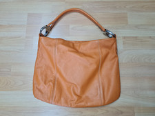 Schöne Schultertasche * Leder-Tasche * Orang...
