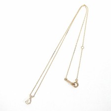 Gebrauchte 4 °C K10 Rotgold Träne Anhänger Halskette