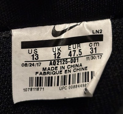 CRISP NIKE AIR FORCE 1 LOW CMFT EQUALITY BLACK HISTORYMONTH SIZE