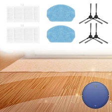 Sweeper Accessories Filters 2-in-1 For MAMNV BR150/BR151 Mop Pad Reduce Dust