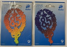 A - Demmler STA-1226-85-0192 - „85“ Jubiläumszahl farbig - Festliche Zahlen - Bl