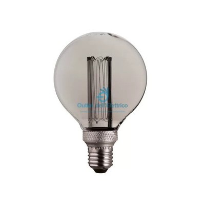 Wiva 12100648 Glasslight globe g95 crystal 4w 3000k