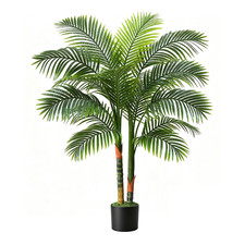 NOVAROOT Artificial 6Ft Tall Palm Tree with L...