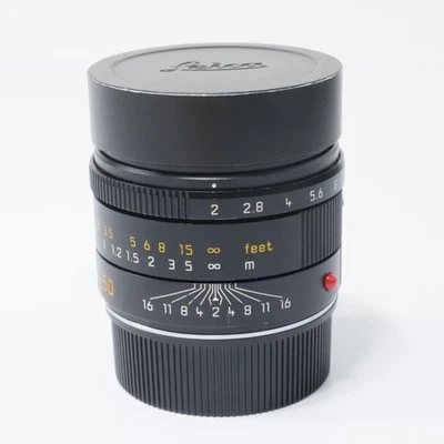 Leica APO-Summicron-M 50mm F2 ASPH Objectif Principal Noir 11141 - Photo 1/4