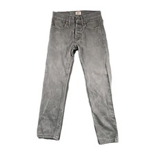 Levi s 501XX Straight Leg Button Fly Jeans Grey Mens 30x30 Vintage Denim