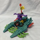 Footski Leech Patrol Vehicle 100% Complete TMNT 1989 Playmates Vintage