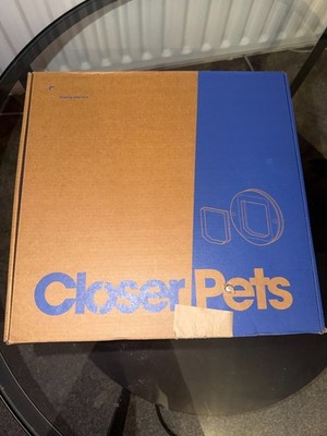 CloserPets Cat Mate Mikrochip Katzenklappe - Glasadapter 361W *NEU*