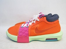Nike Mens Sz 12 LeBron Witness 8 Total Orange Laser Fuchsia Shoes FB2239-800