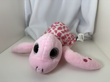 Plush Pink Turtle Stuffed animal 8  