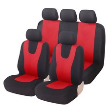 Sitzbezüge Für VW Sharan T-Cross T-Roc Taigo Tiguan Touareg Up! Vento Beetle Rot