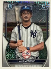 2023 Bowman Chrome - Prospects Hans Montero #BCP-173 Mojo Refractor (RC)