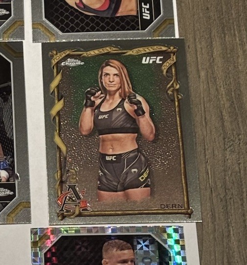 Topps 2024 Chrome UFC MMA Mackenzie Dern Allen & Ginter Insert #AAG-19