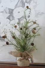24" Charlie Brown Style Christmas Pine TREE*Primitive/French Country/Farmhouse