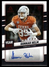 2025 Panini Luminance #YOS-GHN Gunnar Helm Year One Signatures RPS Auto AU