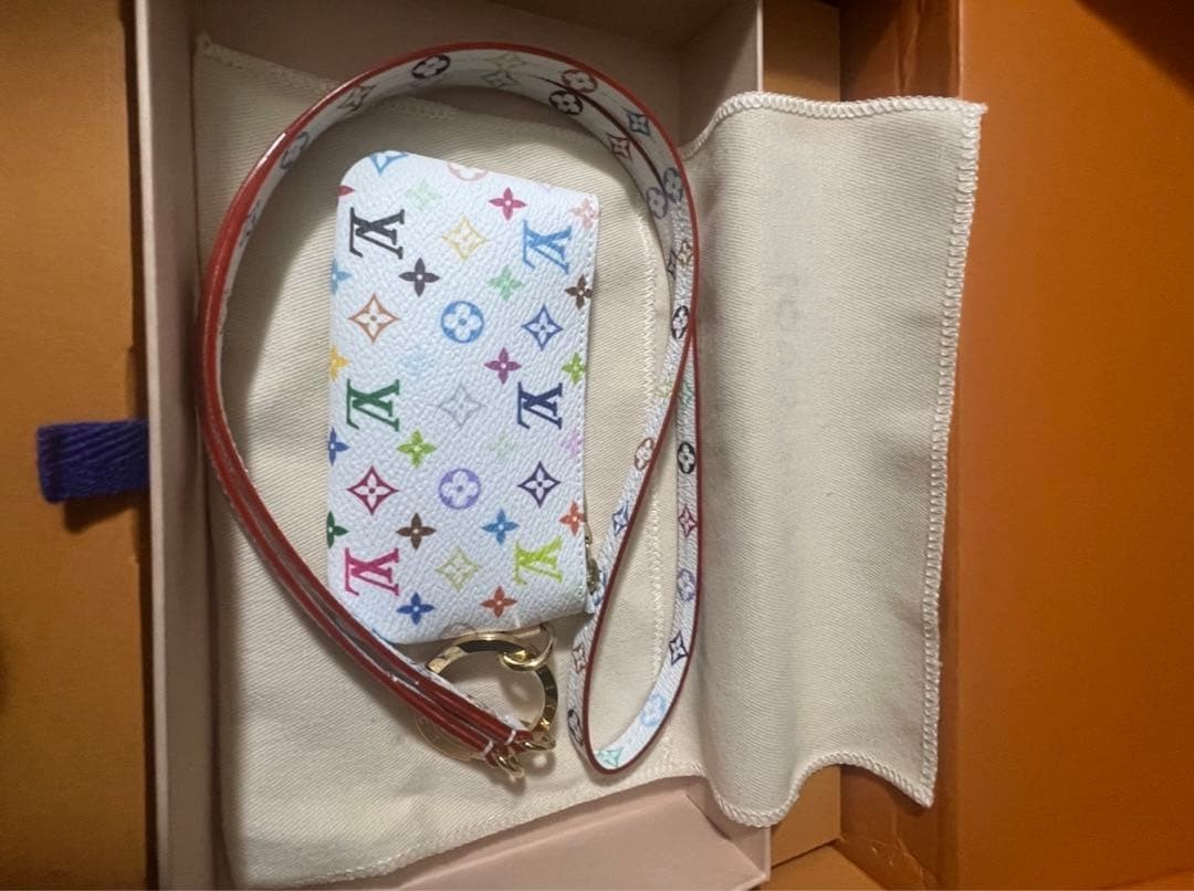 Takashi Murakami Louis Vuitton Phone Holder Gift Present 1203a