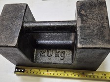 Avery 20kg Cast Iron Scale Weight / Calibration Test Weight