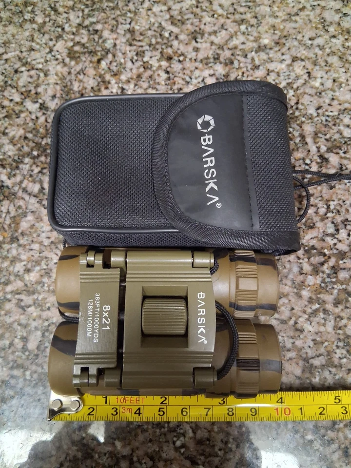 Barska Compact Binoculars  8x21 With Carry Case ( free shipping ) - Image 2 of 3