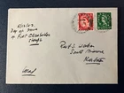 United Kingdom 1952 - FDC Elizabeth II 1 1/2, 2d Neilston, Glasgow