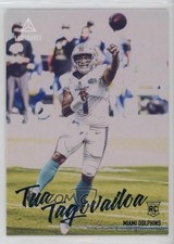 2020 Panini Chronicles Luminance Update Rookies Teal Tua Tagovailoa #202 3hd
