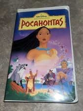 Pocahontas VHS Disney Video Tape Masterpiece Clamshell TESTED
