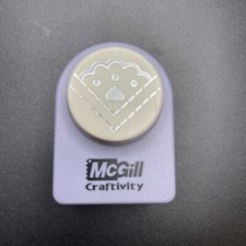 McGill Craftivity Medium "Corner Heart Floral " Button Paper Hole Punch