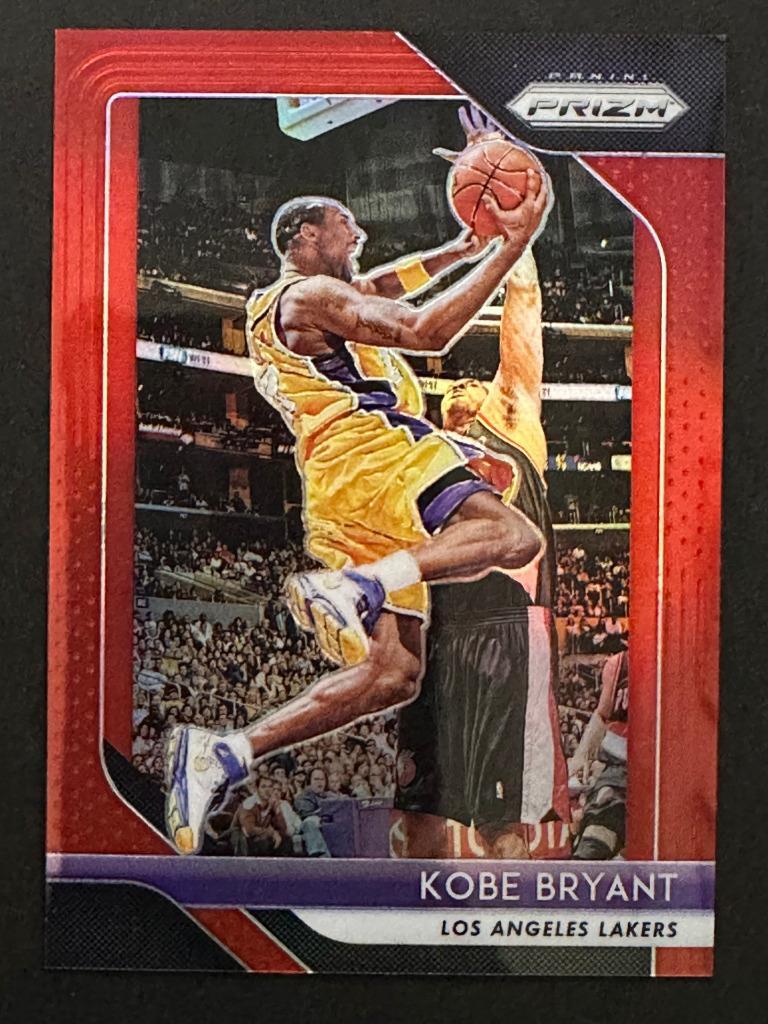 2018 Panini Prizm Red #15 Kobe Bryant /299 Kobe Bryant