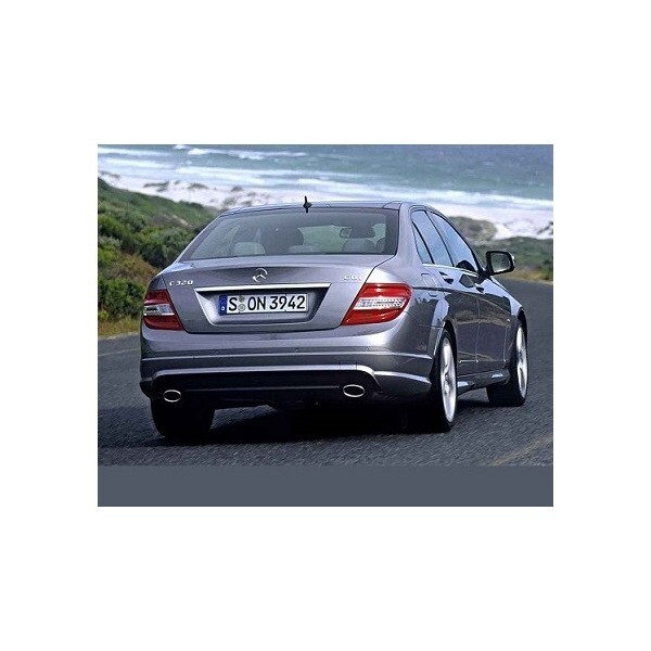 Attelage Mercedes Classe C W204 démontable évite découpe pare-chocs