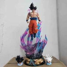 53cm New Dragon Ball Son Goku Anime Figure Ultra Instinct Super Saiyan Figurine