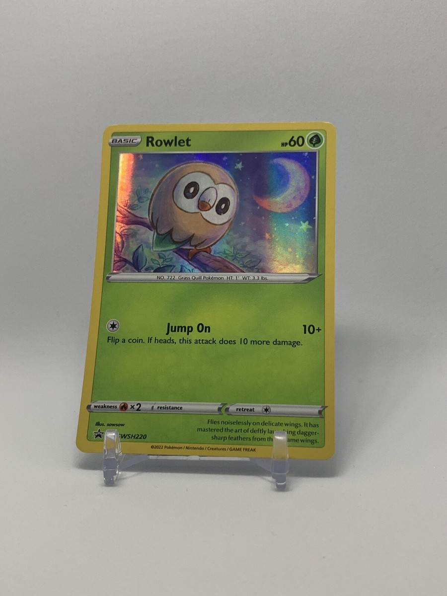 rowlet pokemon card value Rowlet - 2/15 Holo Rare main image 0