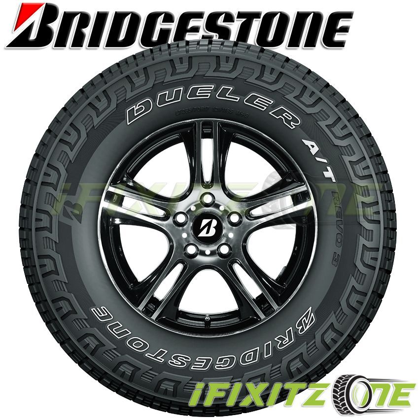 1 Bridgestone Dueler A/T Revo 3 P265/75R16 114T OWL All Terrain 60k ...