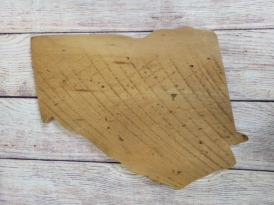 CRC 木制切割 Charcuterie Board 格鲁吉亚州 10x15x1 二手状况完好 — 第 3/4 张图片