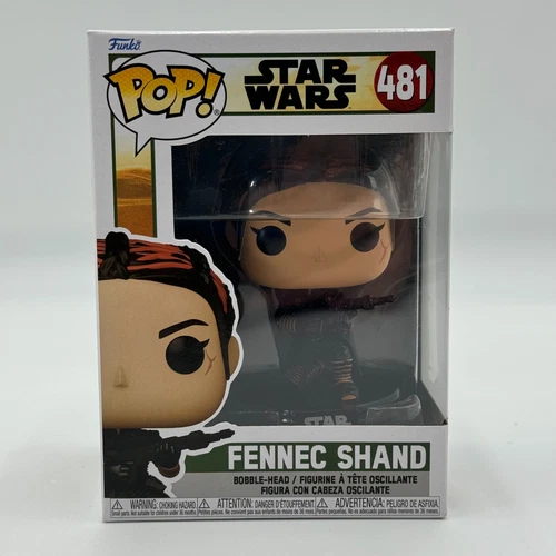 Funko Pop! Star Wars The Book Of Boba Fett Fennec Shand #481 Bobblehead Disney
