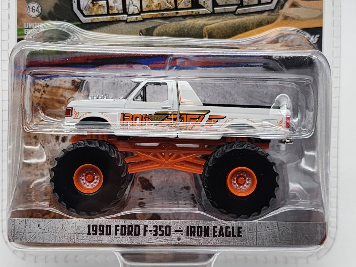 ■1/64【FUTURE　THEME　 SERIES　02】LED2COLOR GREENLIGHT 2024 KINGS OF CRUNCH SERIES 15 1990 FORD F-350