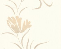 A.S. CréAtion Vliestapete Sunlight Beige Weiß Metallic Floral Blumen 7