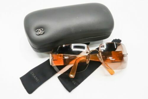 chanel rimless sunglasses vintage